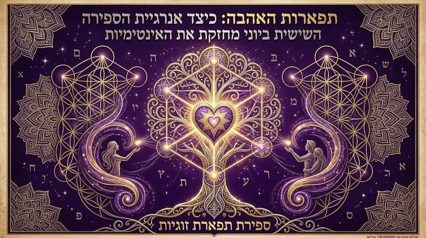 תפארת האהבה: כיצד אנרגיית הספירה השישית ביוני מחזקת את האינטימיות