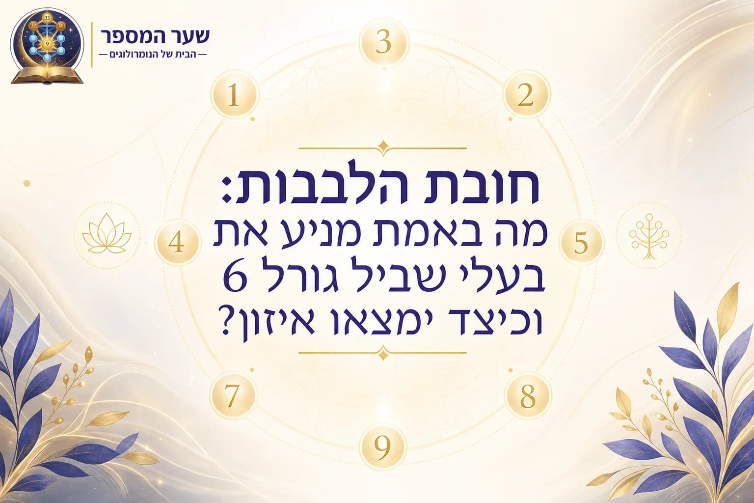 חובת הלבבות: מה באמת מניע את בעלי שביל גורל 6 וכיצד ימצאו איזון?
