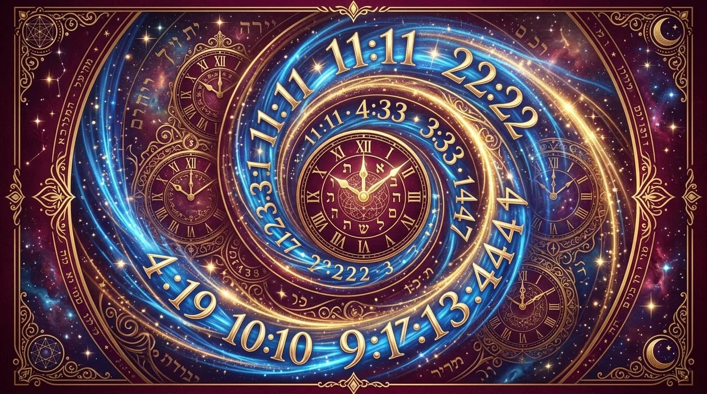 מדוע אתם רואים מספרים חוזרים? משמעות הצירופים בשעון